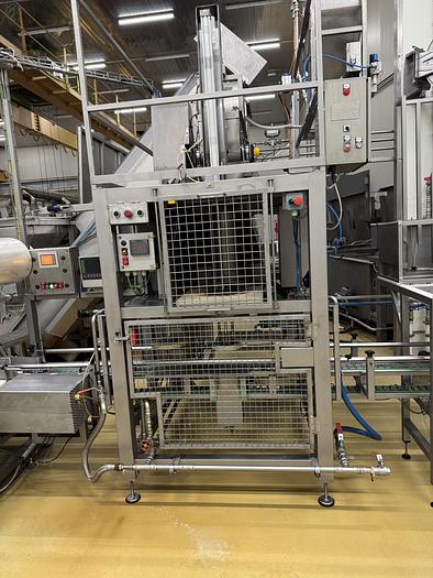 Used Quiel VAE1 Verpackungsanlage für Sauerkraut in Eimer