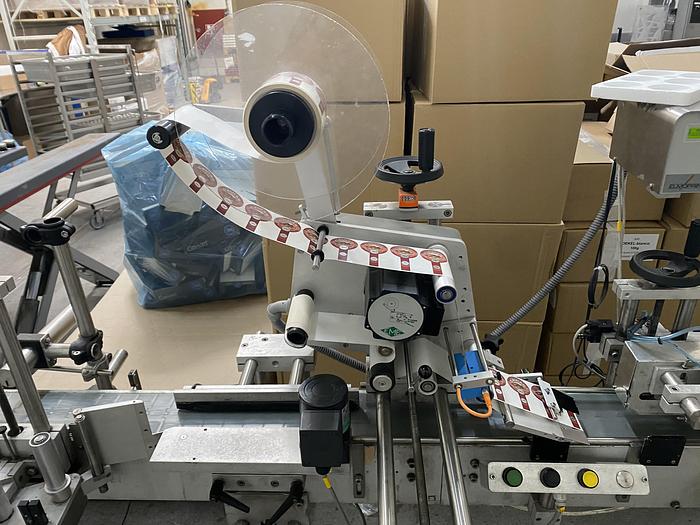 Gebraucht Elmoprint Linie zum Aufbringen von mehreren Haftetiketten EME - Series 2000