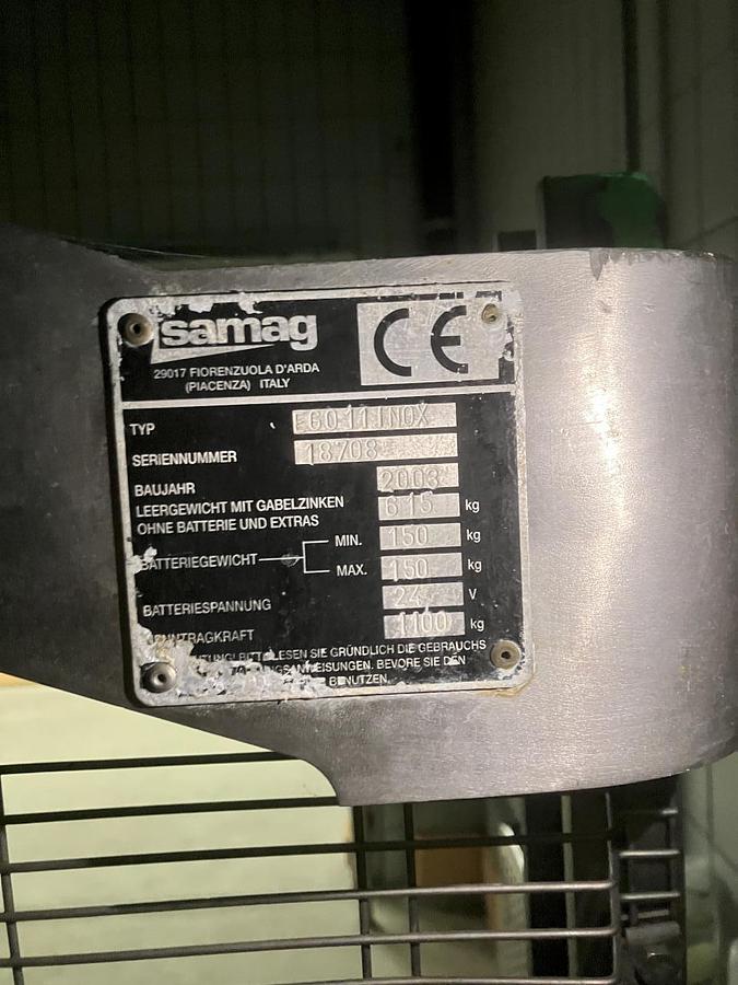 Used 2003 Samag 6011 Inox