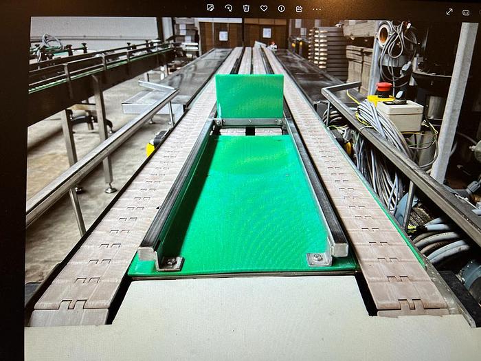 Gebraucht Packband für das manuelle Befüllen von stückigen Produkten in Gläser oder Dosen