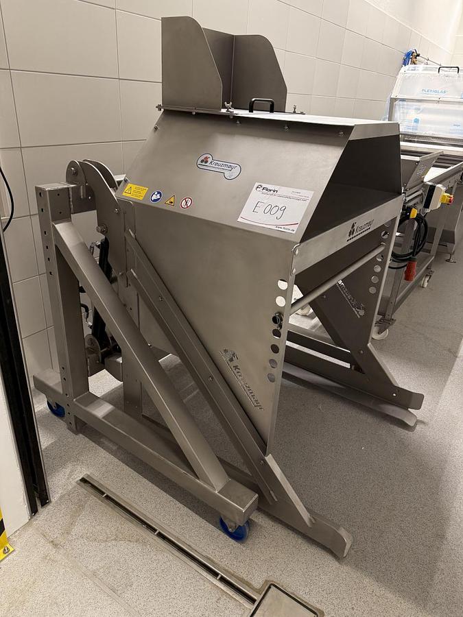 New 2025 Kreuzmayr GKE1000 Hebe-Kippvorrichtung für Großkisten, fahrbar