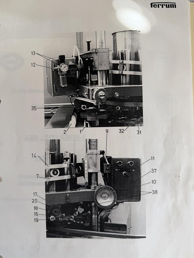 Gebraucht 1998 Ferrum FK10E Rotations-Kolbenfüller / volumetrische Füllmaschine mit 10 Füllstationen