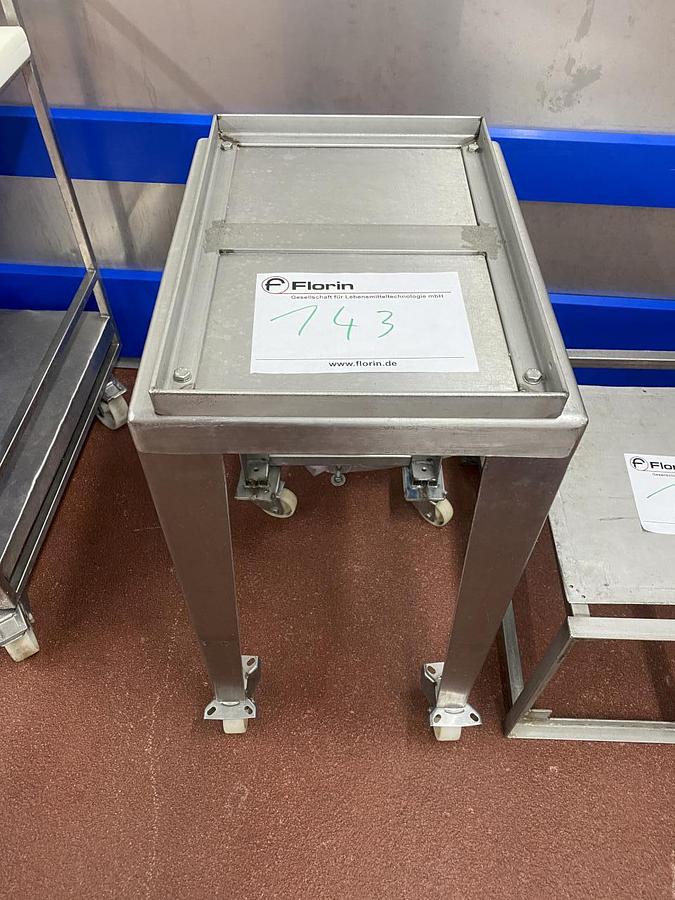 Used NN Fahrbarer Edelstahltisch