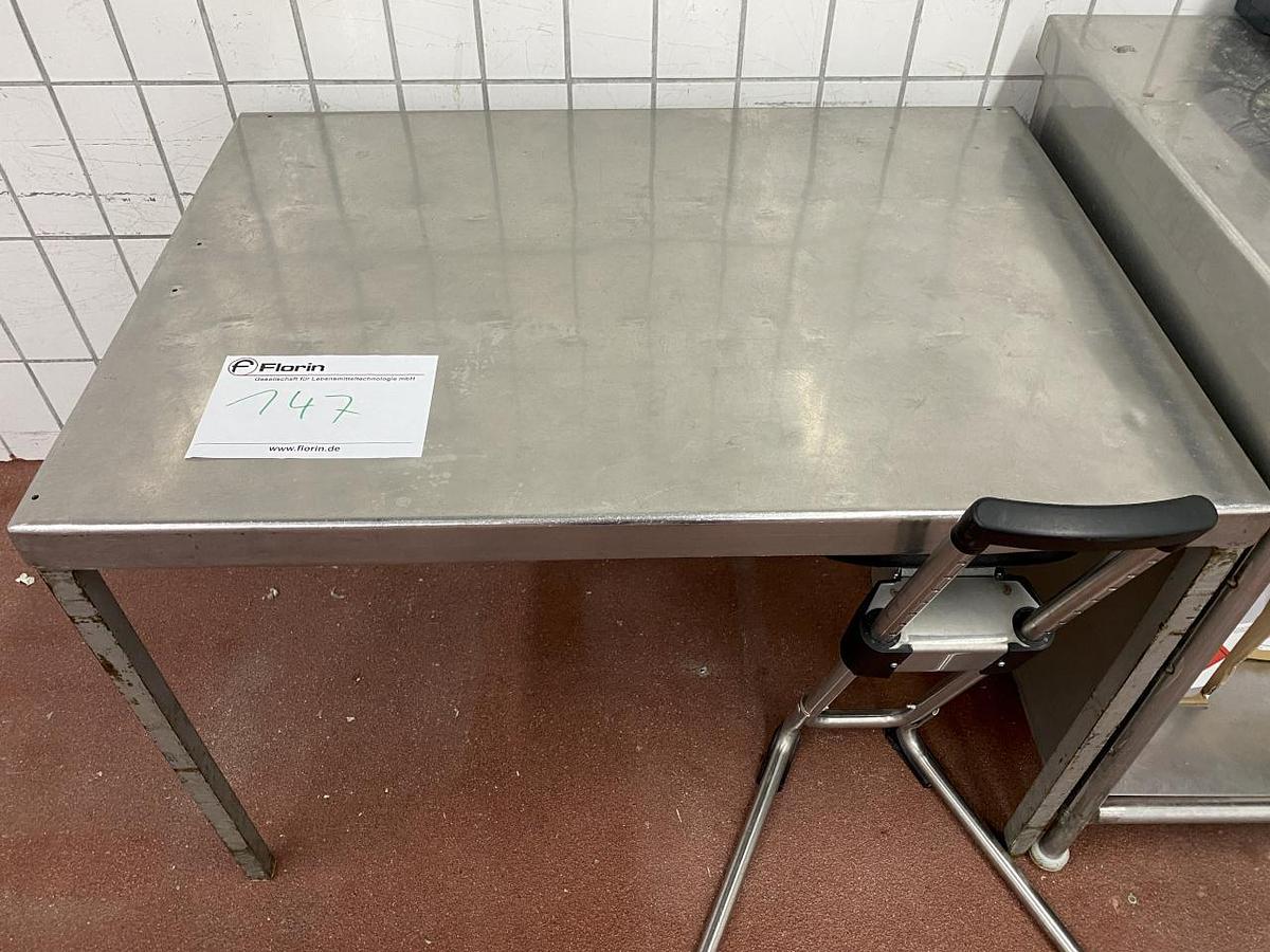 Used NN Edelstahltisch