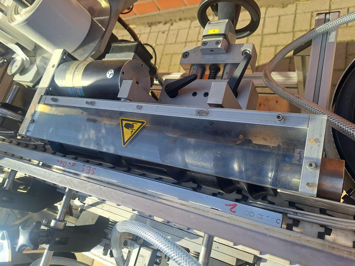Gebraucht 2005 SES Straßburg Etikettier Service SES-120-II Haftetikettiermaschine für eckige und runde Gebinde