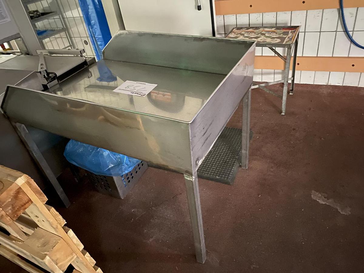 Used NN Edelstahltisch