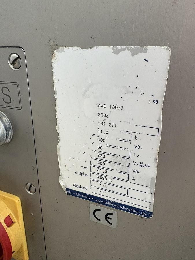 Gebraucht 2003 Kolbe AWE 130/l