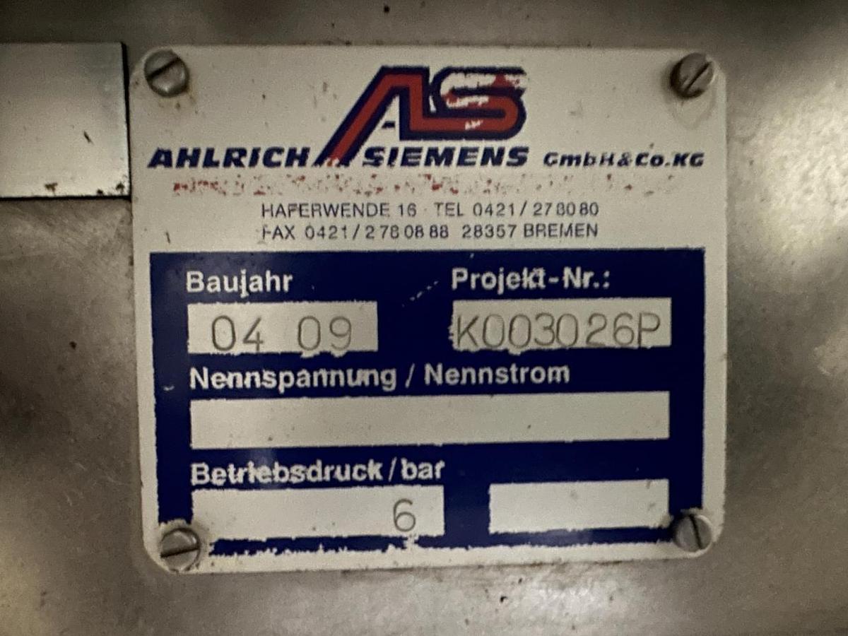 Gebraucht 1992 Blitzer VAS 004 Vollautomatische Dosenöffnungs- und Entleerungsanlage (für 3 und 5 kg - Dosen)