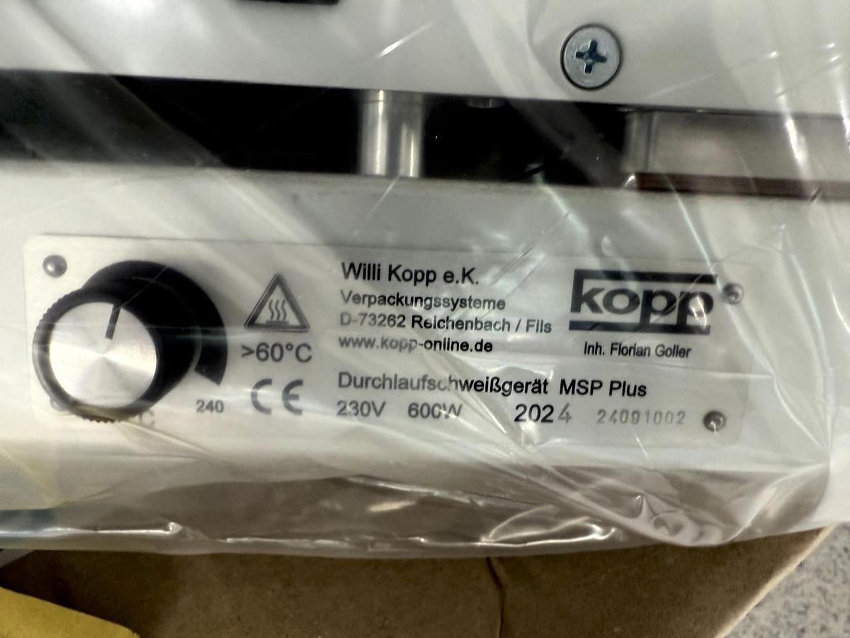 New 2025 Kopp MSP Plus Durchlaufschweißgerät