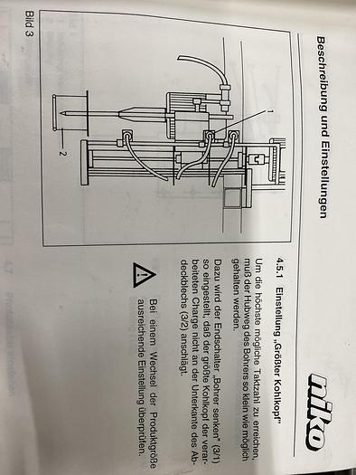 Refurbished Doppel-Kohlstrunkbohrmaschine