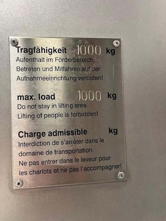 Gebraucht 2020 Magurit Typ 706 Palettenhubtisch für Europaletten