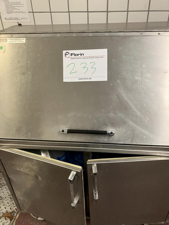 Used Nieros Fahrbarer Edelstahlschrank