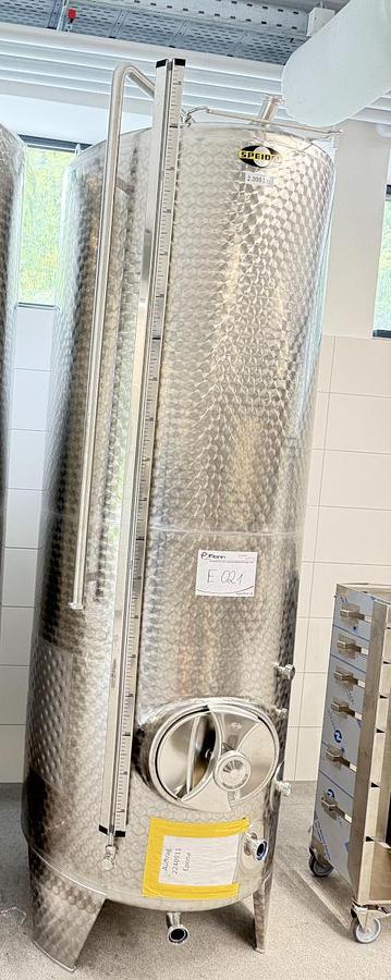 New 2025 Speidel F0-120 Edelstahl-Lagertank 2000 Liter