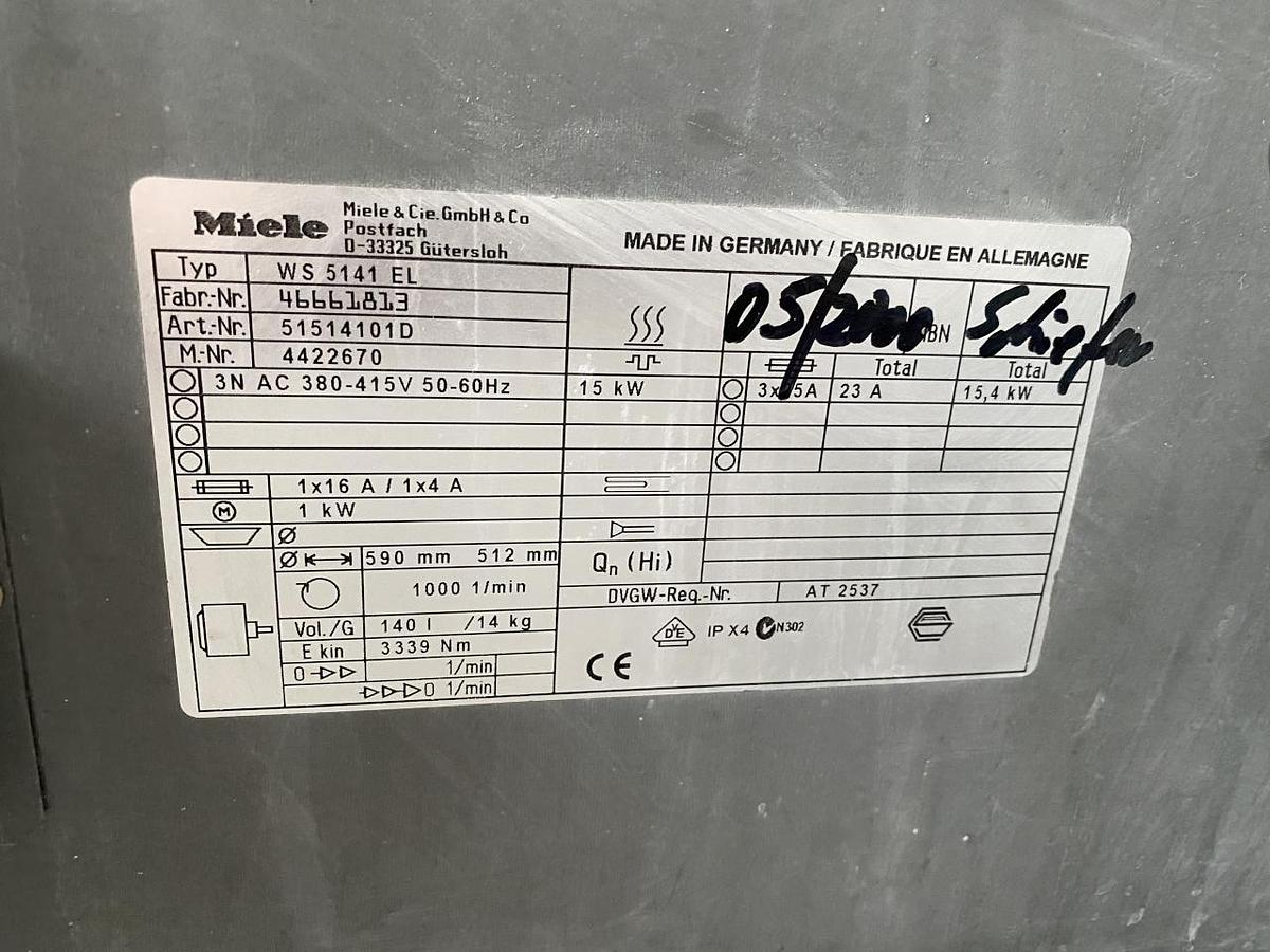 Used Miele Professional WS5141WL
