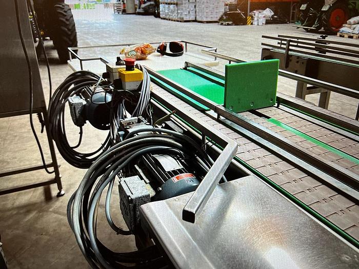 Gebraucht Packband für das manuelle Befüllen von stückigen Produkten in Gläser oder Dosen