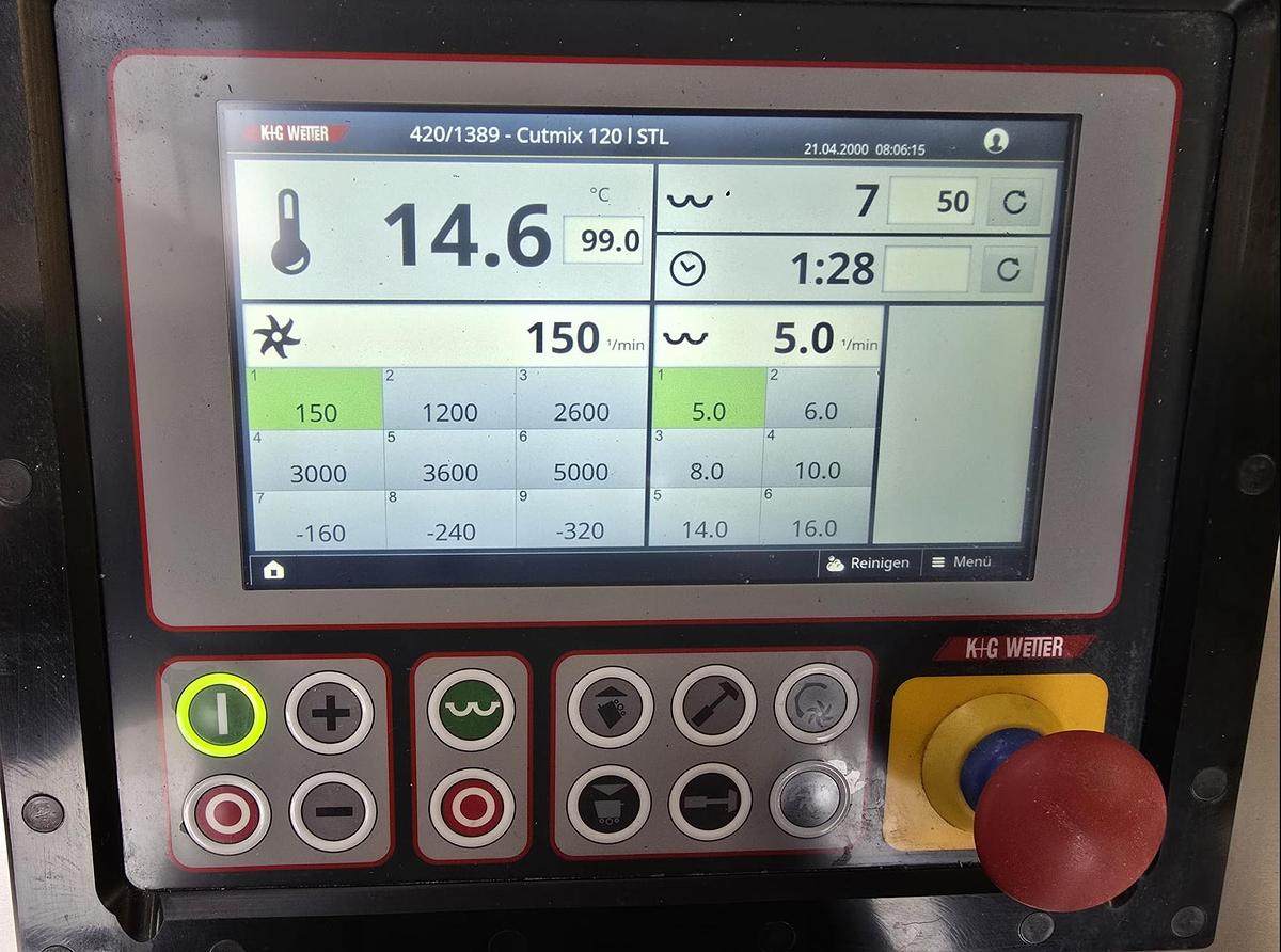 Gebraucht 2020 K+G Wetter CM 120-420 Schüsselkutter