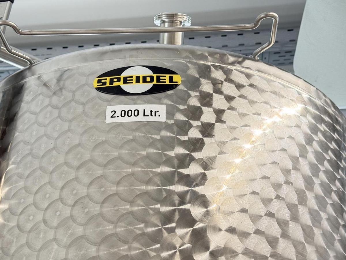 New 2025 Speidel F0-120 Edelstahl-Lagertank 2000 Liter