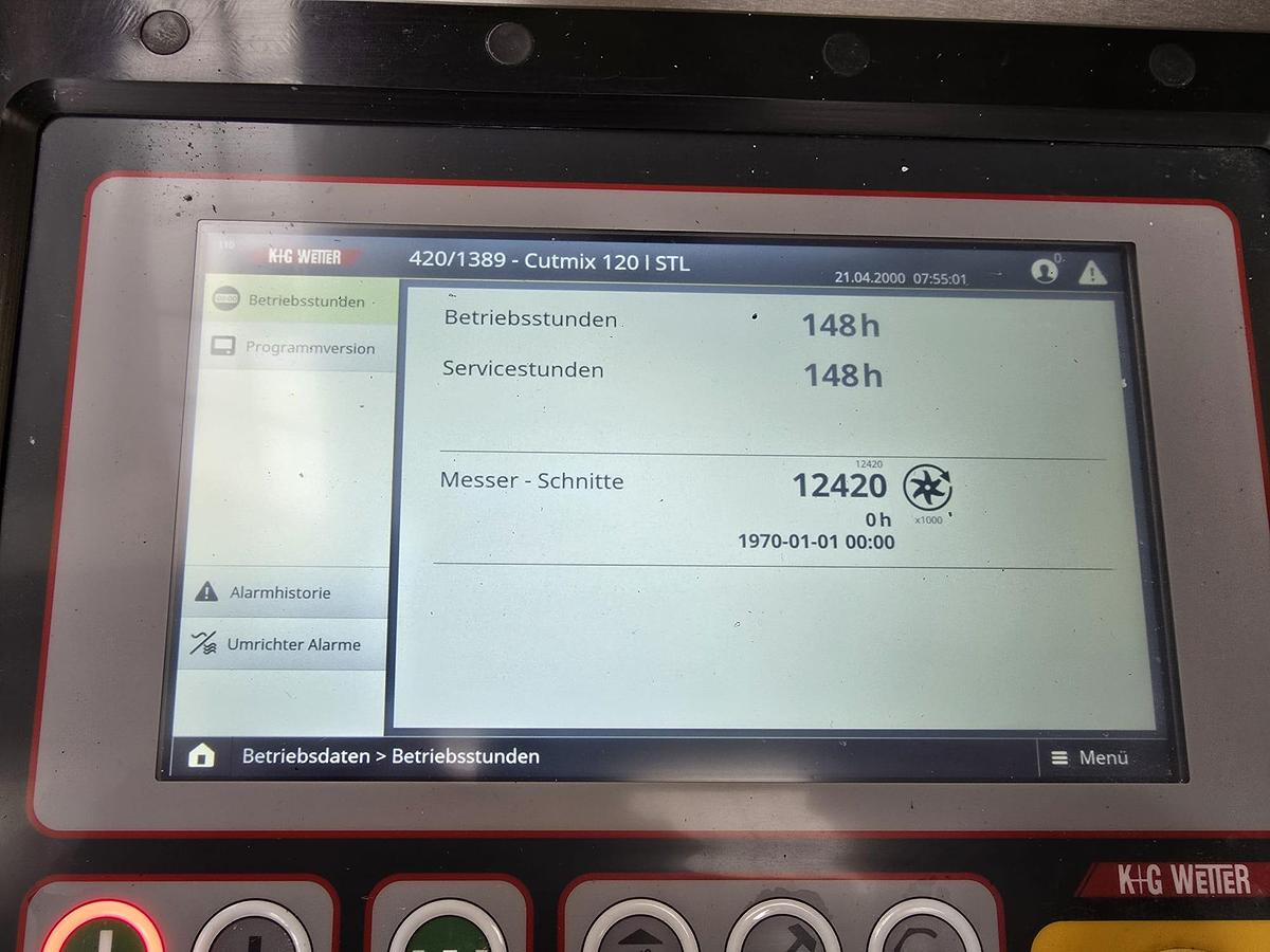 Gebraucht 2020 K+G Wetter CM 120-420 Schüsselkutter