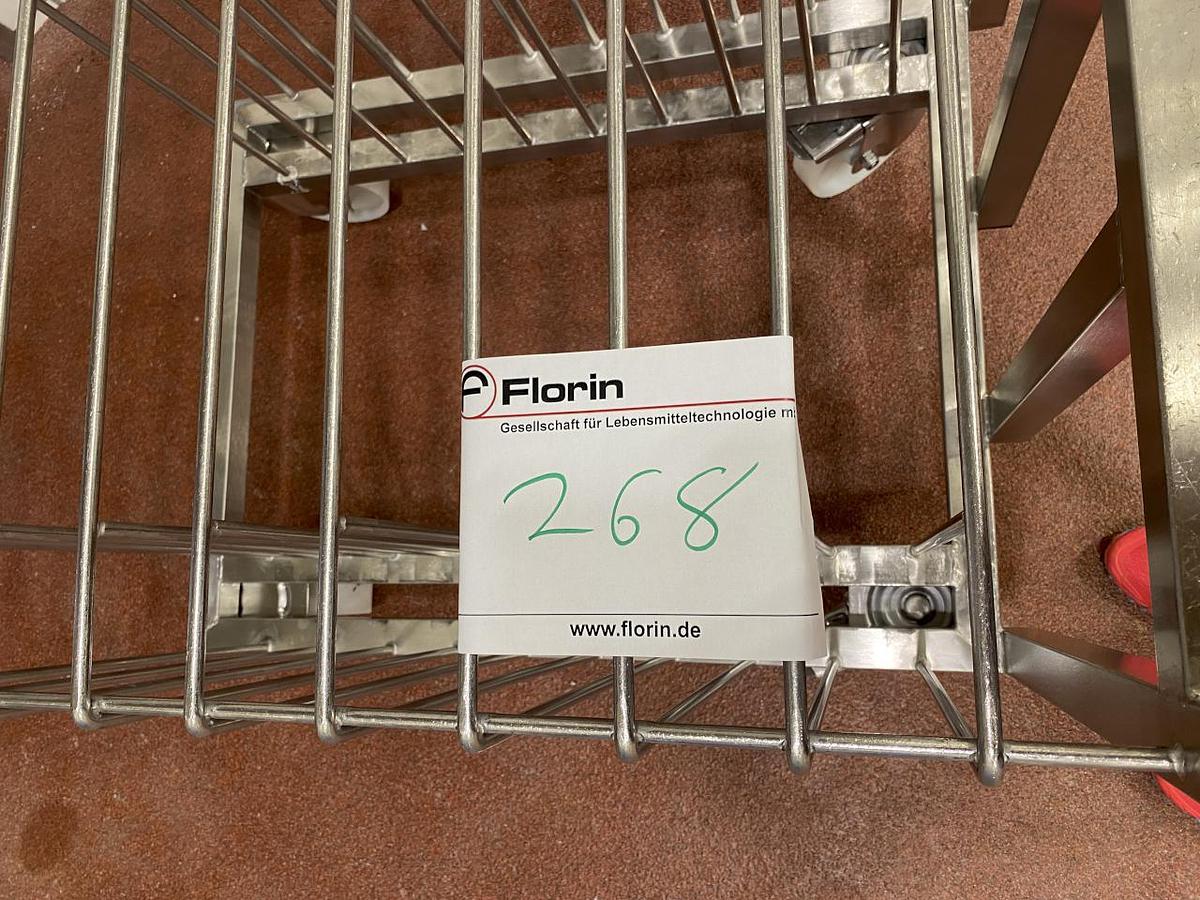 Used NN 2 Stück fahrbare Edelstahl-Wagen