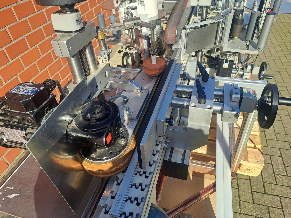 Gebraucht 2005 SES Straßburg Etikettier Service SES-120-II Haftetikettiermaschine für eckige und runde Gebinde