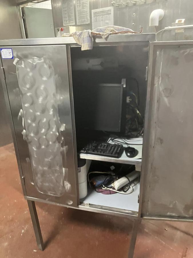 Used NN Edelstahlschrank