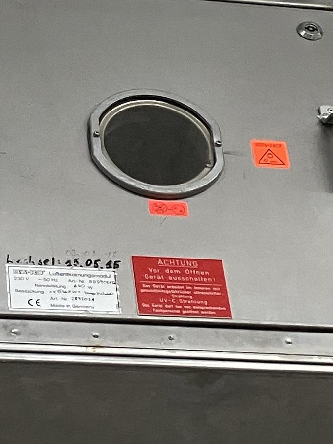 Used Bäro Luftreinigungsanlage