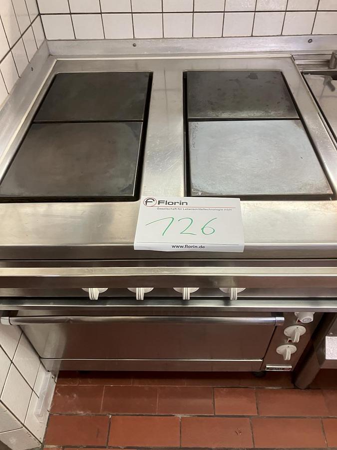 Used Zopass Vier-Plattenherd