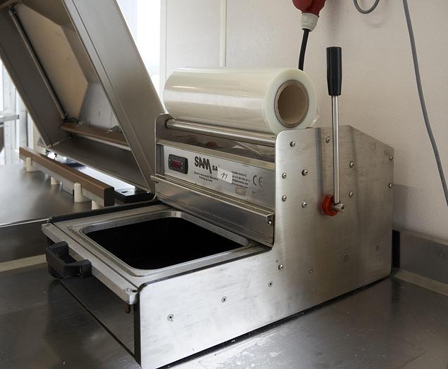 Gebraucht SAM Sistemi Automatici Macchine, Siegelmaschine SSM 400