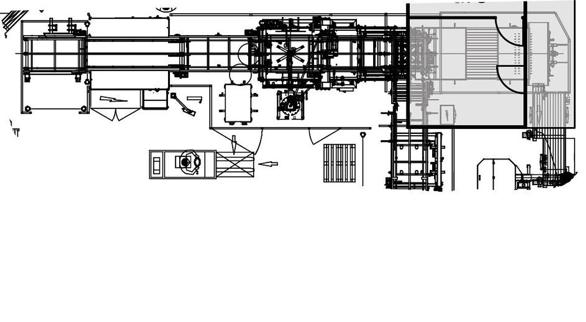 Gebraucht 2013 Kosme DEPACK B B1F A/67-Rf Depalettierer / Entpalettierer für geblasene Flaschen / Flaschenrohlinge / leere Behälter