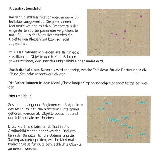 Gebraucht 2007 Fraunhofer Sortieranlage für trockene und zerkleinerte Pflanzen