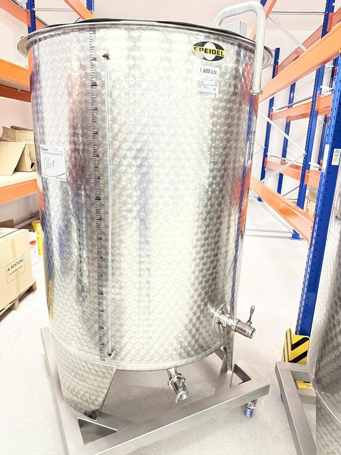 New 2025 Speidel F0-120 Edelstahltank (Saft- oder Weinbehälter)