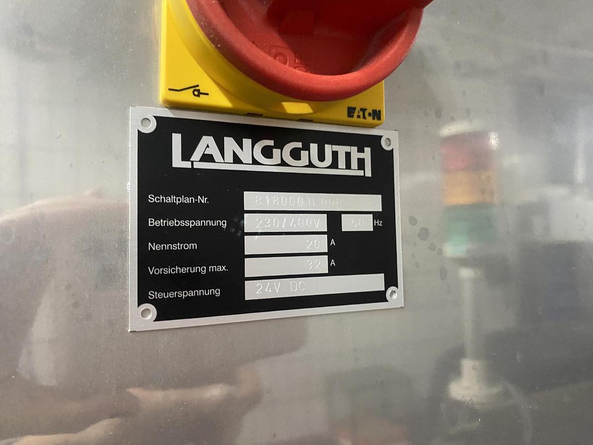 Used 2016 Langguth Modulan 819 Etikettiermaschine (Heißleim)