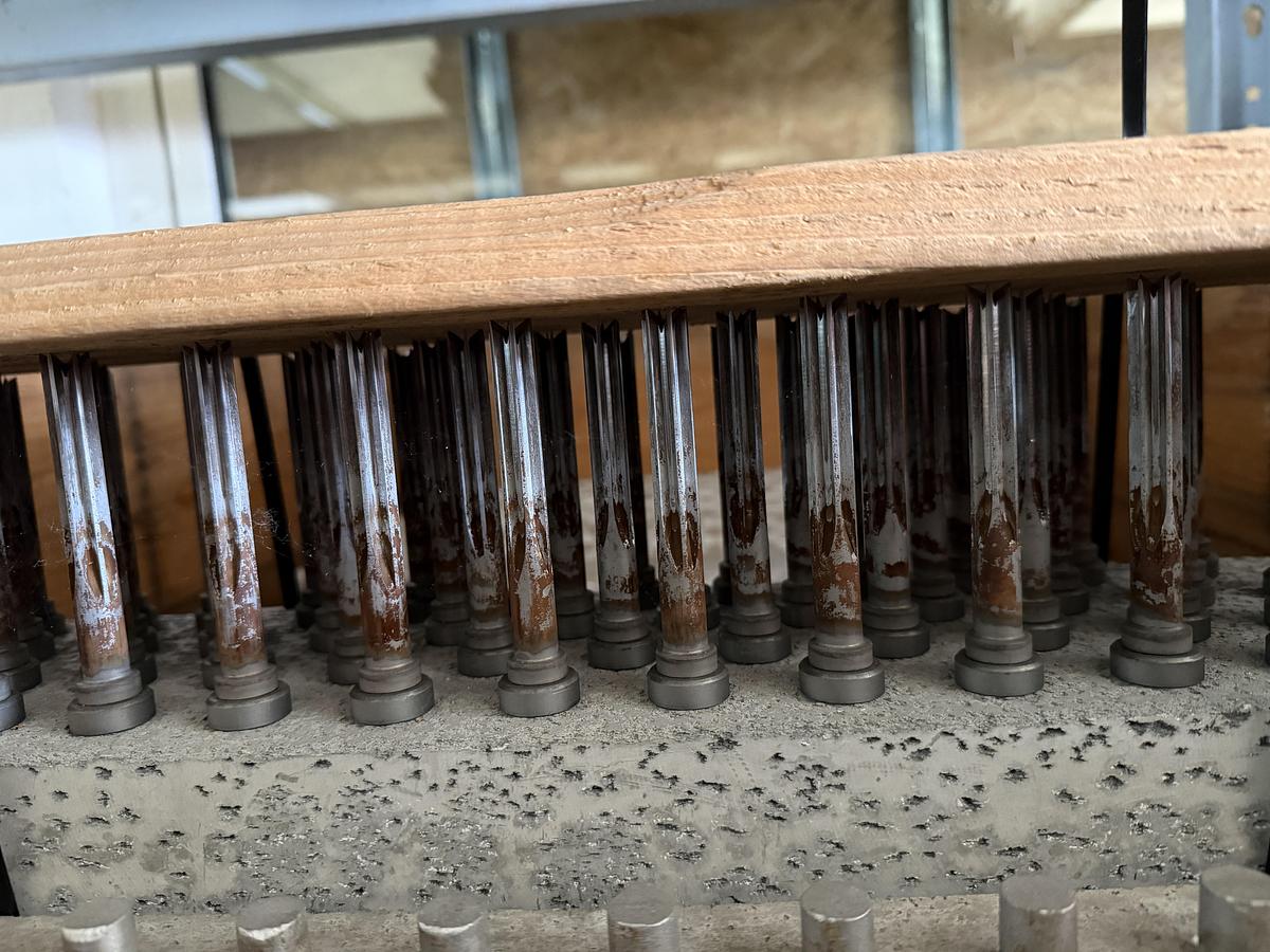 Gebraucht Ferrum Teile für das Entsteinen von Mirabellen 30-17