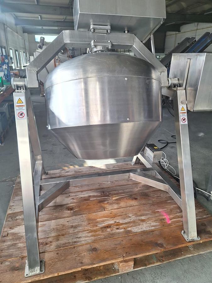 Gebraucht Alistar Europe AE600 Trommelmischer Edelstahl, kippbar, ca. 300 l, neue Trommel 2025