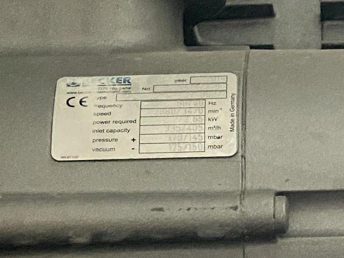 Used 2014 Gesete Trocknungsgebläse