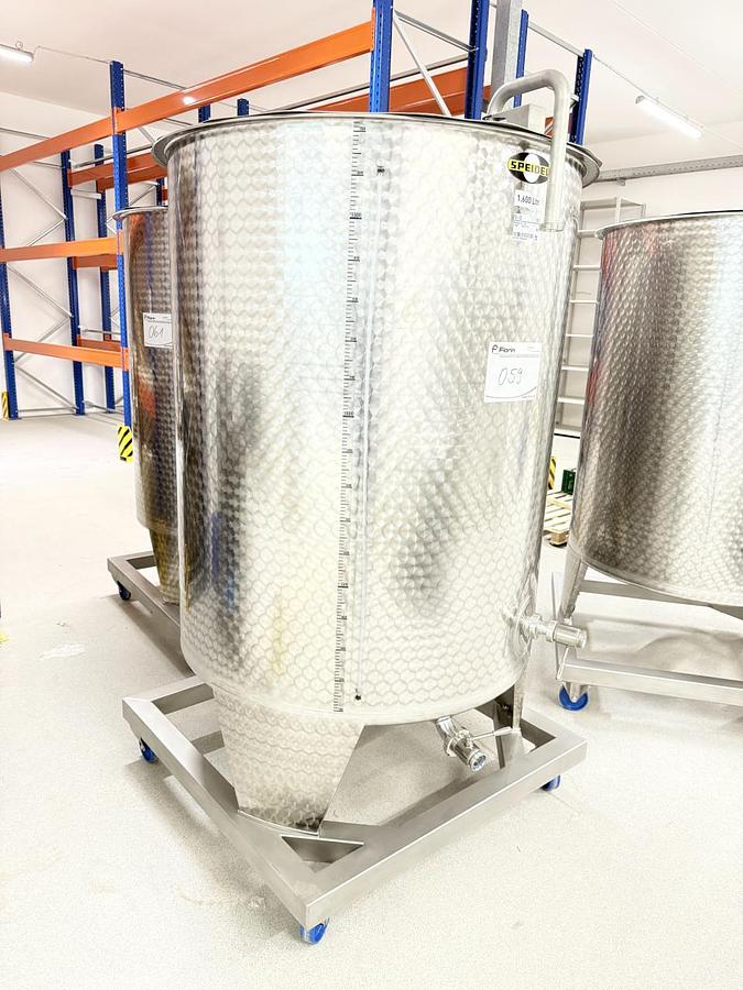 New 2025 Speidel F0-120 Edelstahltank (Saft- oder Weinbehälter)