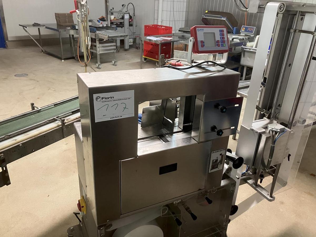 Used ATS US-2100 AD-TTP Banderoliermaschine