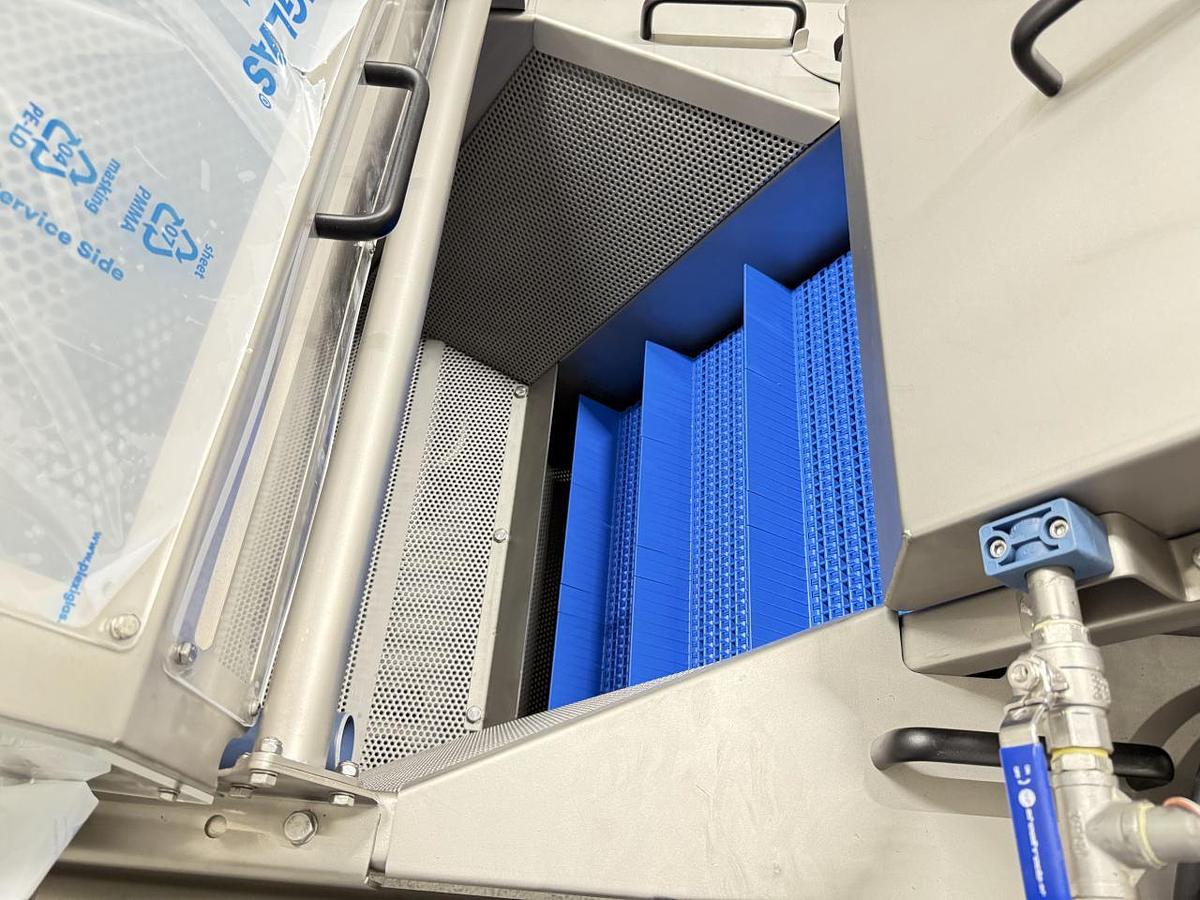 New 2025 Kreuzmayr KWE5500 Gebläsewaschmaschine mit Schrägförderer,