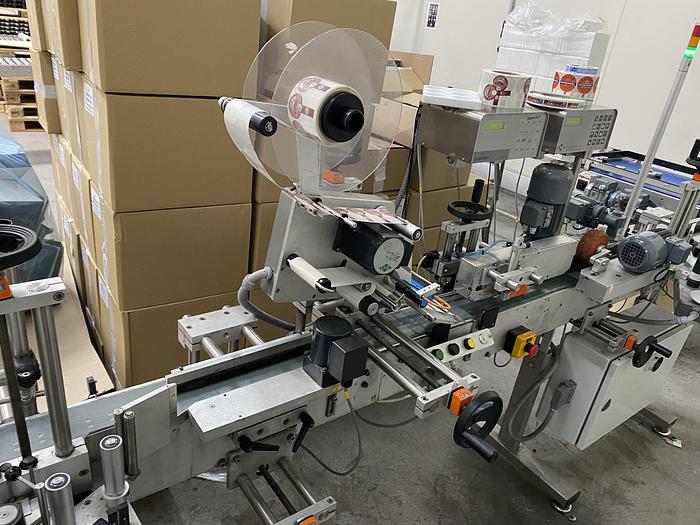 Gebraucht Elmoprint Linie zum Aufbringen von mehreren Haftetiketten EME - Series 2000