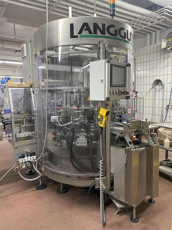 Used 2016 Langguth Modulan 819 Etikettiermaschine (Heißleim)