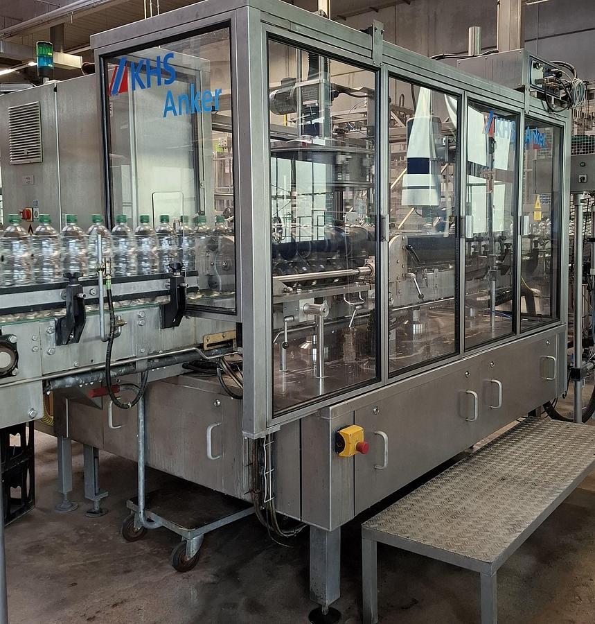 Gebraucht 2004 KHS Anker Roland 10 HS Heißleim-Rundumetikettiermaschine