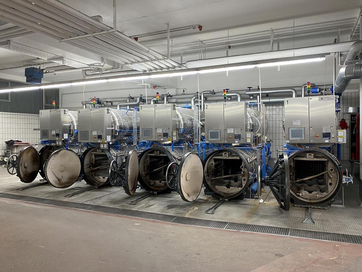 Gebraucht HEMA (SIDEL) - LUBECA - STOCK - LANGGUTH - WÄCHTER Abfüll- und Verpackungslinien für Wurstprodukte (oder pflanzliche Alternativen) in Konservendosen