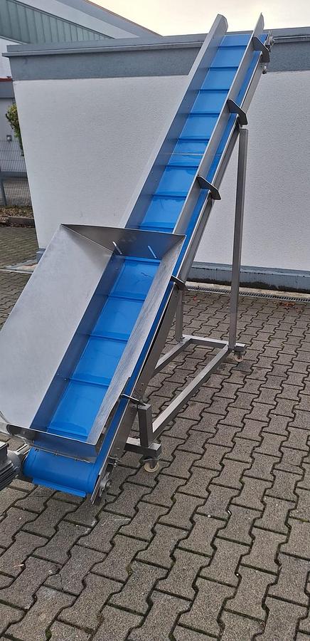 Gebraucht 2020 Untroma STBF 4-30 Steigförderband mit blauem Stollengurt, inkl. neuem Ersatzgurt
