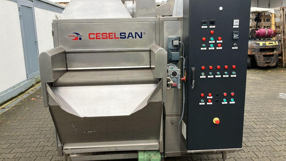 2023 Ceselsan Industrie-Röstofen für Nüsse, Saaten & Snacks CS 2500 KF Plus