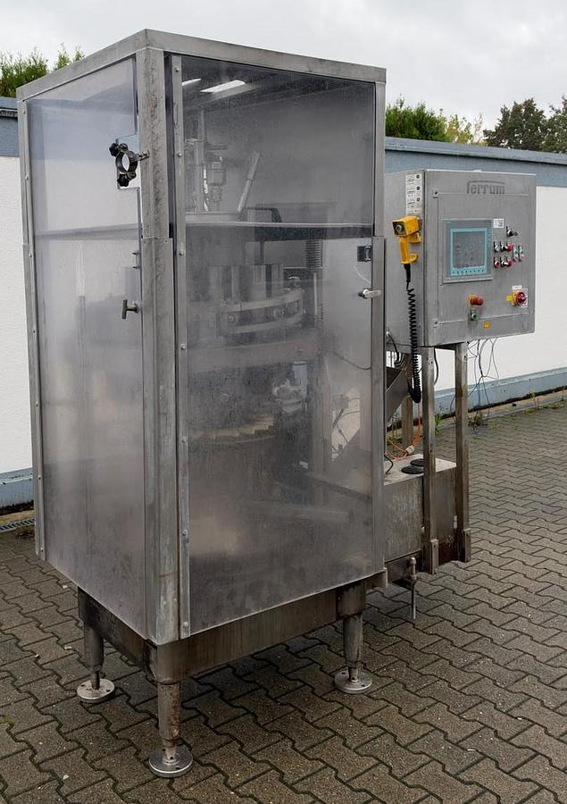 Gebraucht 1998 Ferrum FK10E Rotations-Kolbenfüller / volumetrische Füllmaschine mit 10 Füllstationen