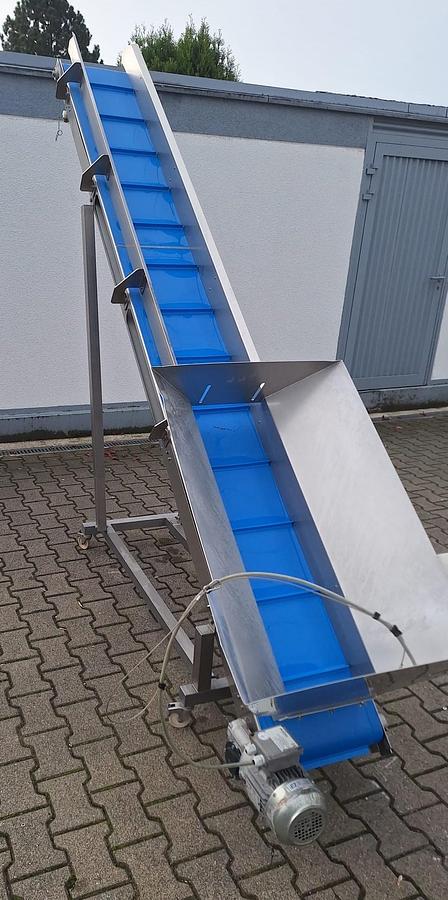 Gebraucht 2020 Untroma STBF 4-30 Steigförderband mit blauem Stollengurt, inkl. neuem Ersatzgurt