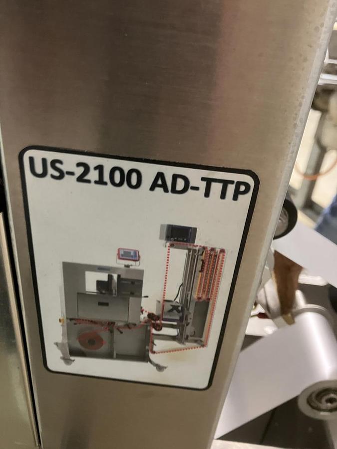 Used ATS US-2100 AD-TTP Banderoliermaschine