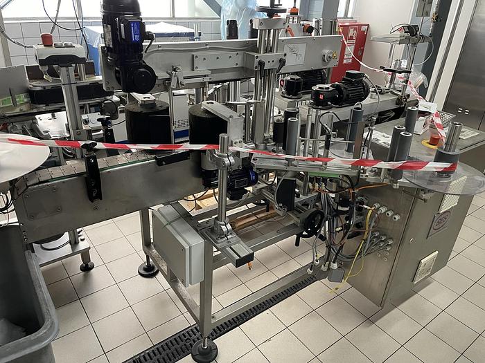 Gebraucht Vollautomatische 2-Seiten-Etikettiermaschine