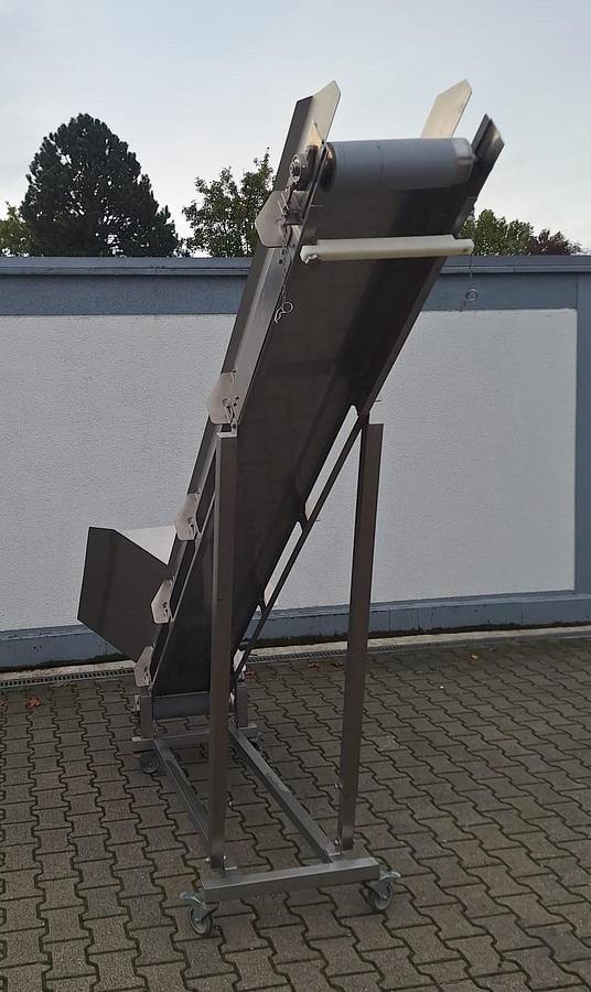 Gebraucht Untroma Steigförderband / Elevator Edelstahl, inkl. 5 Wechselgurten