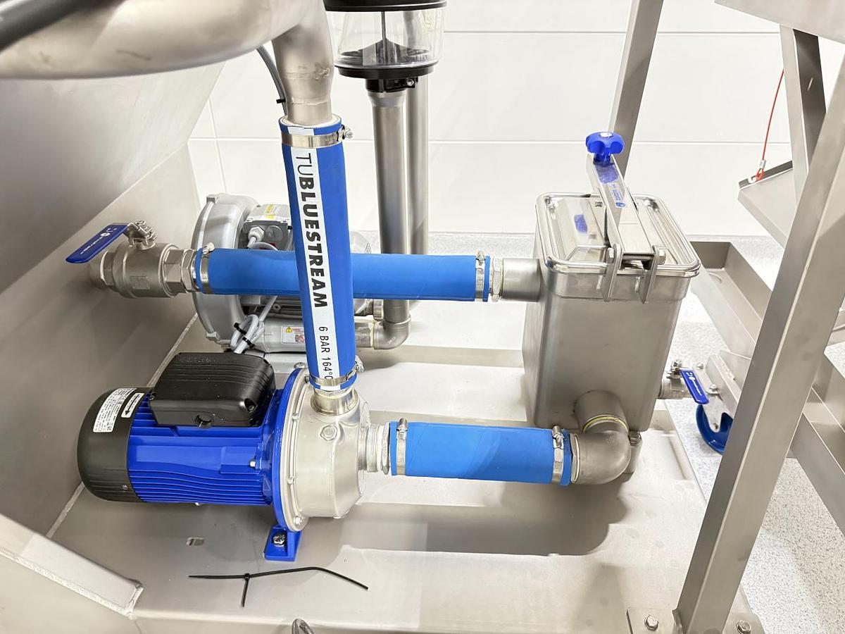 New 2025 Kreuzmayr KWE5500 Gebläsewaschmaschine mit Schrägförderer,